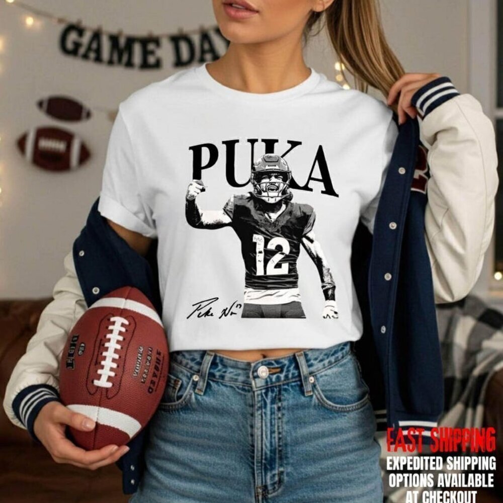 Puka Nacua Retro 9s Shirt, Puka Nacua Shirt, Game Day Shirt, LA Football .